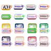 Organized Clavicle Chain Case Sardine Tin Jewelry Box with Fishbone, PLA Vintage Compact Size Decorative Vanity Accessory Organizer, Portable Storage