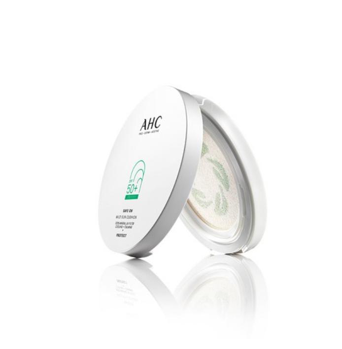 AHC Safe On Mild Sun Cushion SPF50+ PA++++ 25g | Sensitive Skin UV Protection