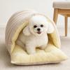 S Size Pet House Tent Enclosed Pet Sleeping Nest Warming Dog Sleeping Beds For Small Medium Large Kitten Puppy Indoor Living