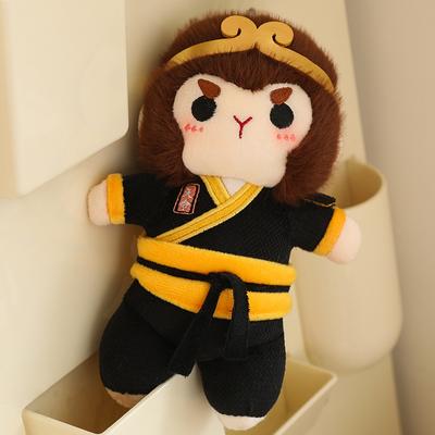25/35cm Toy Cartoon Black Wukong Game Golden Cudgel Stuffed Animals Plush Model Doll Handsome Monkey King Figures Gift