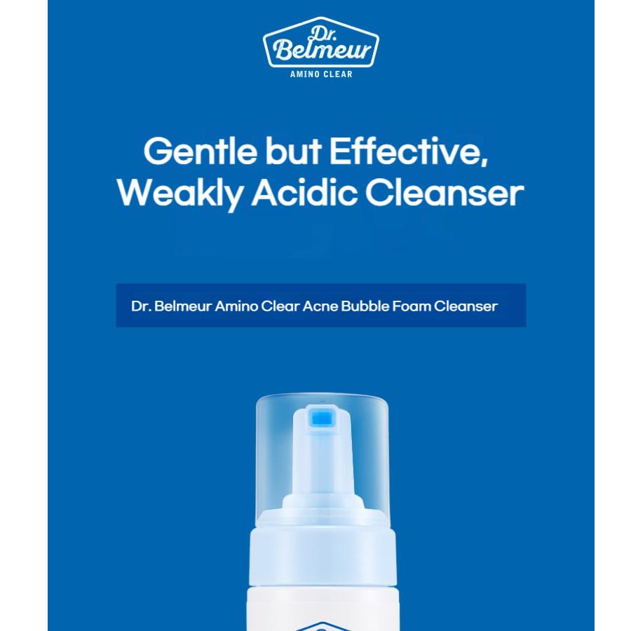 Dr. Belmeur Amino Clear Bubble Skummande Rengöring 150ml