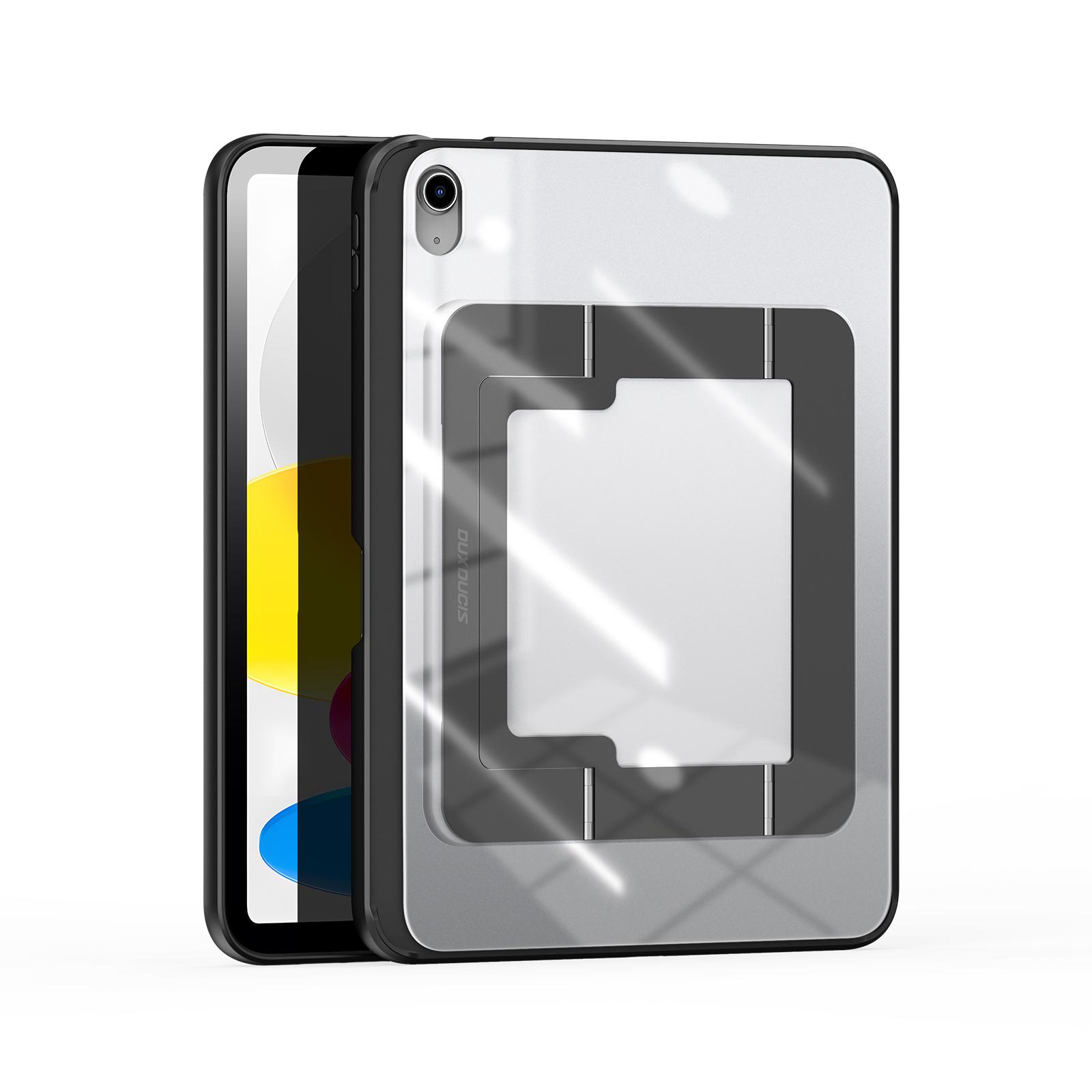For iPad (2025)/iPad 10.9 (2022) Tablet Case DUX DUCIS Axis Series Tablet Case with Kickstand PC + TPU Shockproof Protective Cover