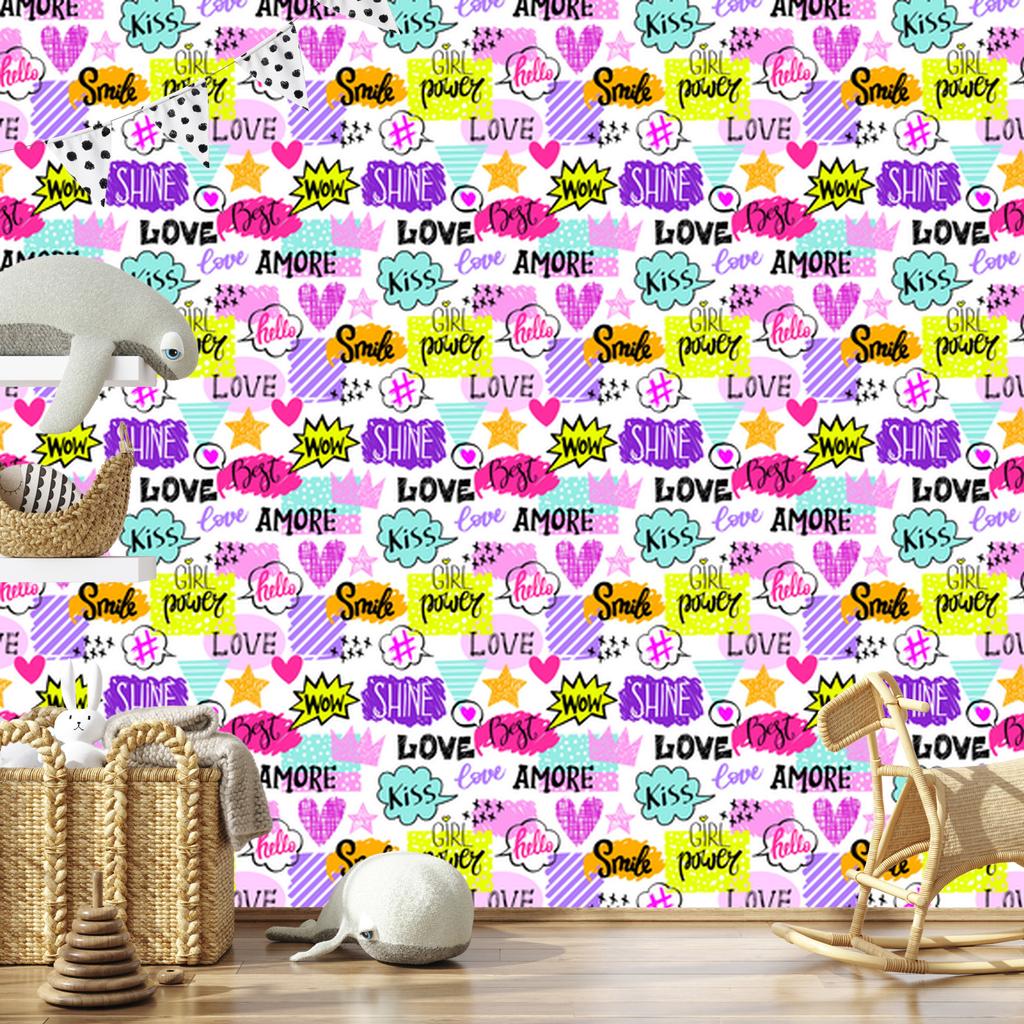 Girls and Energy Wallpaper for Living Room and Bedroom 50x1000