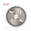 4/6/7/8/9/10/12 palců 30/40/60T dřevoobráběcí karbidový řezací kotouč pilový kotouč Kruhový otvor řezacího nástroje na dřevo pro rotační nástroj