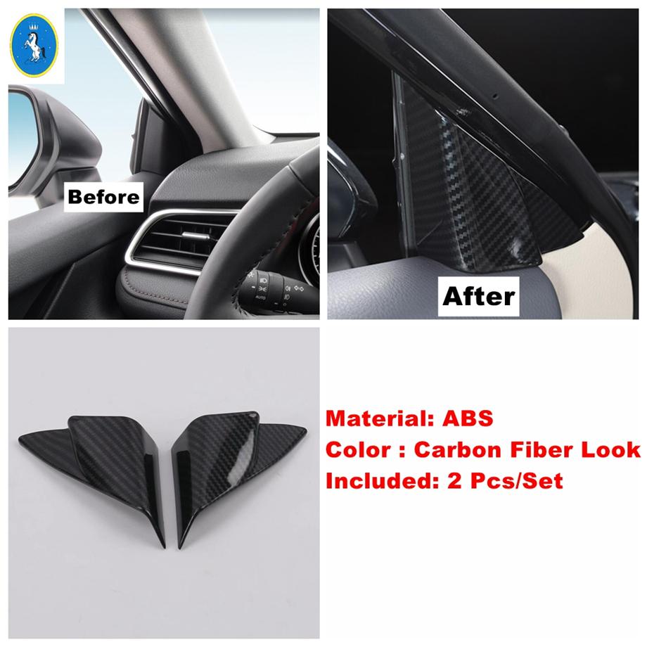 Rearview Mirror / Steering Wheel / Gear Shift Head Cover Kit Trim Fit For Toyota Camry 2018 -  Carbon Fiber Car Accessories
