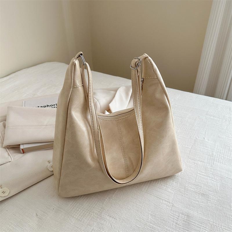 Nischen-einfache Unterarmtasche, große Kapazität, Umhängetasche, Damen, neue Mode, lässig, Pendler-Handtasche, Einkaufstasche, trendig