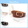 Vintage Belt Leather Women Versatile Decorative Waistband Casual Strap Jeans