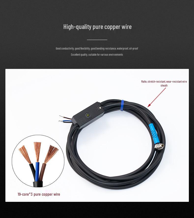 Losida NPN Mini Laser Photoelectric Sensor - Diffuse Reflection & Through-beam, 24V