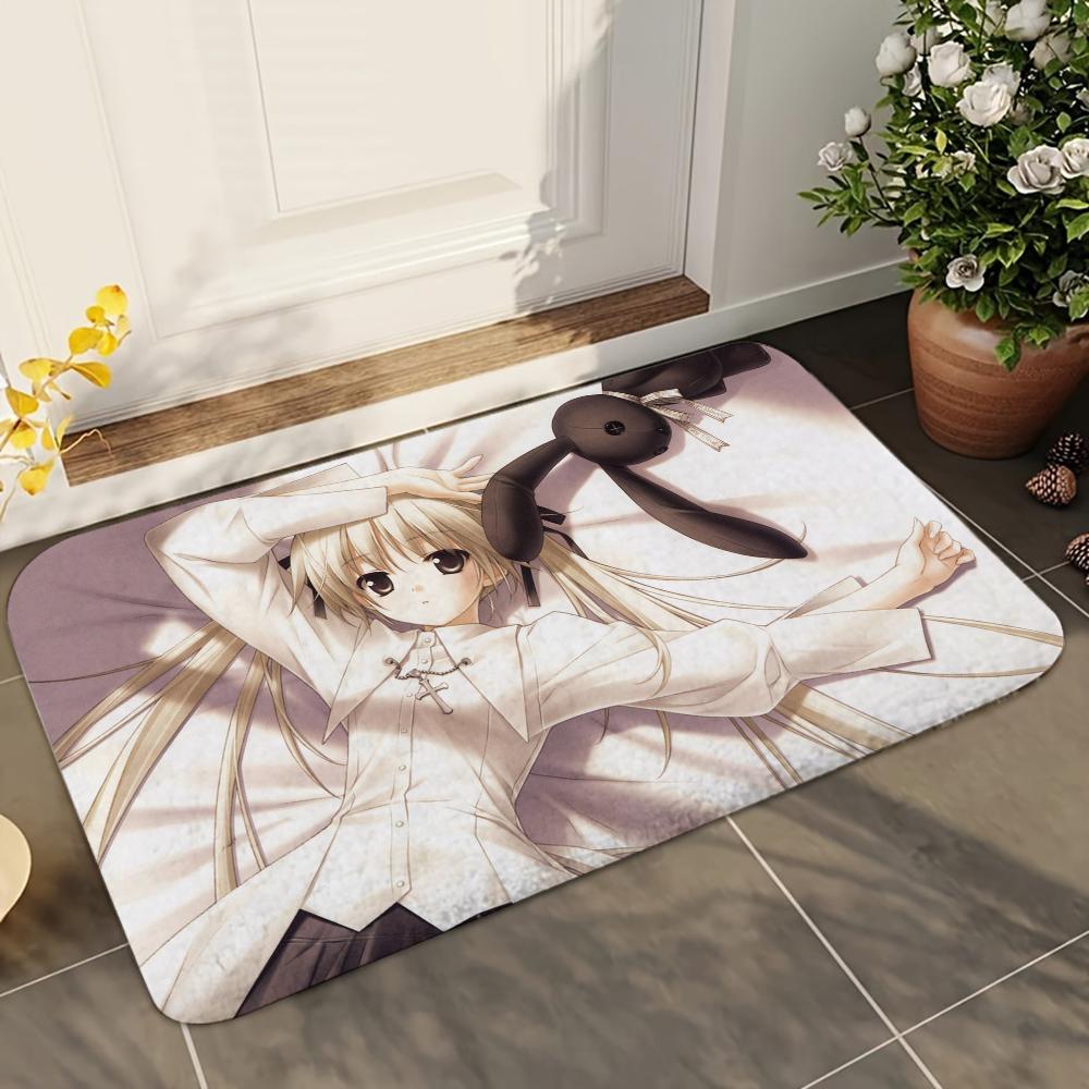 1pc Yosuga No Sora Bathroom Absorbent Mats Anti-Slip Mats Home Decor Supplies Carpets Home Kitchen Floor Mats
