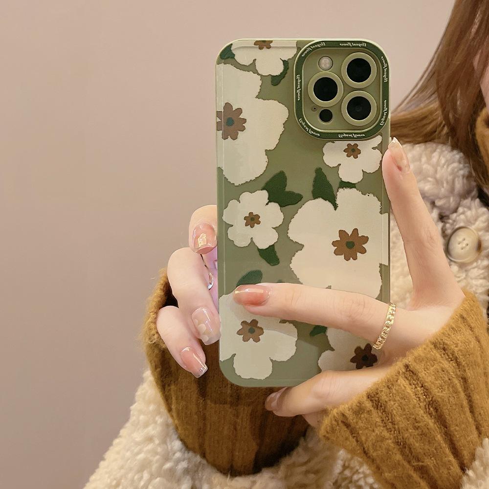 

Vintage Flower Case for iPhone 13 iPhone 15 iPhone 16 Pro Max iPhone 16 Pro Max
