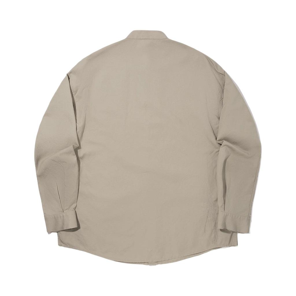 Li Ning Shirts Men's Coffee Foam Umber Lapel Moderate Shirt ASHV025-4
