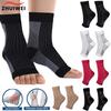 1Pair Compression Plantar Fasciitis Socks Ankle Compression Sleeve Heels Arch Supports & Heel Pain Relief Ankle Supports