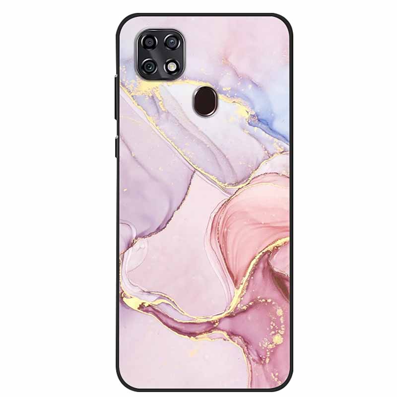 For ZTE Blade 20 Cases 20 Smart Marble Soft TPU Silicone Phone Case For ZTE Blade 10 Smart Back Cover Coque Bumper Blade20 V1050