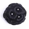 1 Pieza Pinza de Agarre de Nueve Flores Tachonada con Diamantes Set de Peluca con Peine de Inserción de Diamante Pinza de Garra Decoración para el Cabello