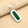 Green Onyx Gemstone Handmade 925 Sterling Silver Beauteous Jewelry Pendant For Women
