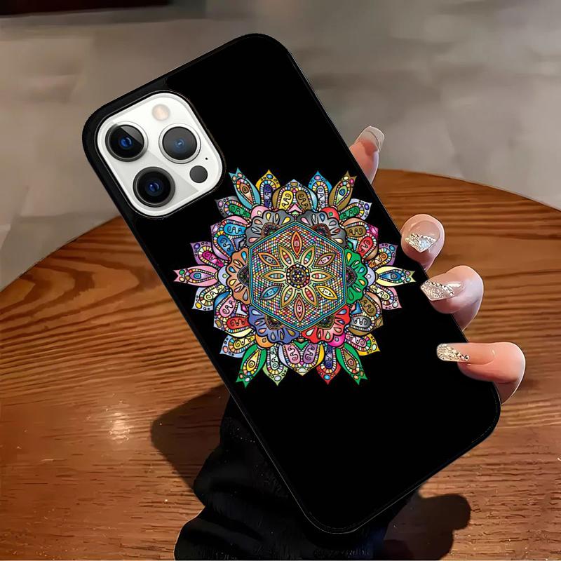 Mandala Mandala Phone Case For iPhone 17 Air 16 15 14 13 12 11 Pro Max Max Plus Bumper Case Cover