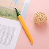 10pcs Creative Simulation Chili Pepper Gel Pen Set - 0.5mm Black Ink, Cute Fruit Shape Office Supply