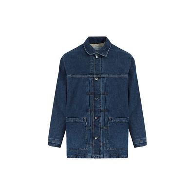 Levis Coupe Ample Grande Poche Veste en Jean à Manches Longues Homme vestes Bleu A0284-0000