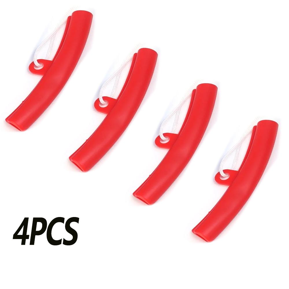 4/8Pcs Car Wheel Steel Ring Protective Sleeve  Tyre Wheel Changing Edge Savers Tire Replacement Protector Tire Replacement Prote