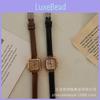 Korean Minimalist Fashion Ins Style Small Square Sugar Student Women's Watch Literary College Wind Thin Strap
