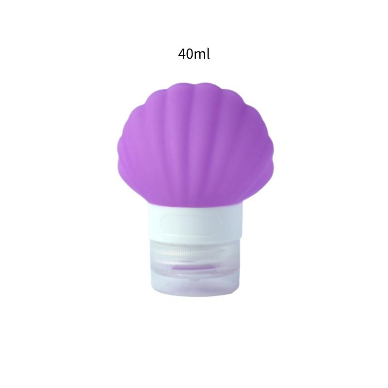40ml 90ml Silicone Bottles Refillable Leakproof for Travel Essential Cosmetics Dispensing A3