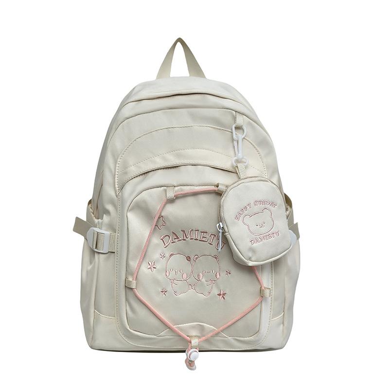 Schoolbag Bag Female Cute Japanese Girl College Style Junior High School Student Schoolbag Casual Versatile Backpack Travel Backpack