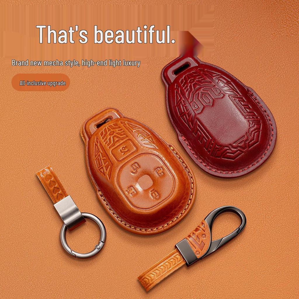 Protective Key Case for GAC Trumpchi E8/s7 & Xiangwang S9: Deluxe Keyring Shell for Men & Women