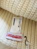 [USED] Charles Jeffrey LOVERBOY Knit Hat, Cream, Unisex