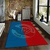 Racing Club Strasbourg Carpet suitable as a non-slip mat for the living room or bedroom sofa