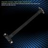 26-27 Pcie X1 Riser Cable Dual Right Angle Pcie 3.0 X1 To X1 Extension Cable 8gbps Pci 1x Riser Card 20cm JU