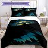 3pcs Duvet Cover Set (1*Duvet Cover + 2*Pillowcase, Without Core), Superheroes Print Soft All‑Season Bedding Set, Home Bedroom Decor Gift