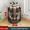 Rotatable Double-Layer Kitchen Spice Rack