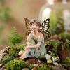 Resin Vintage Fairy Statue For Outdoor Garden Decoration Spring Summer Flower Pot Design