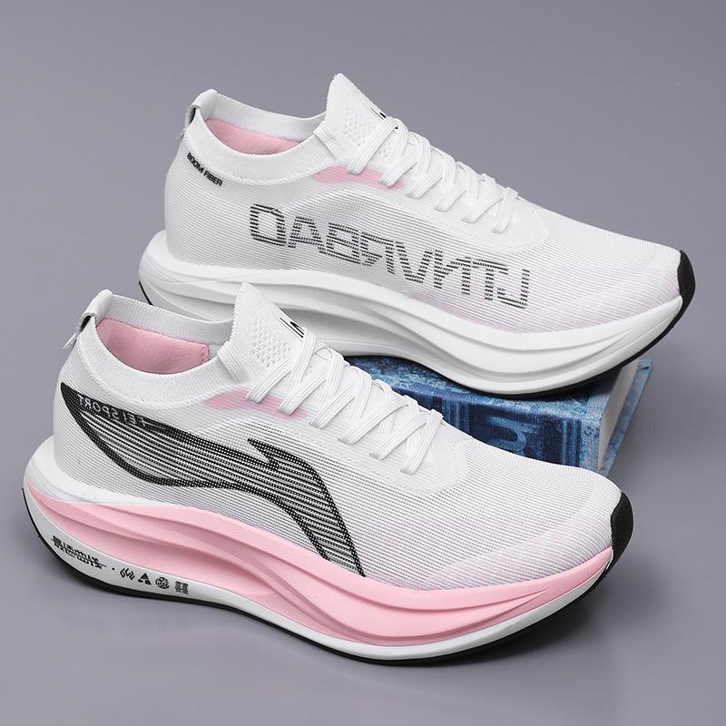 Feidian 5E running shoes 2025 new sports training shoes men and women youth shock absorption high rebound carbon board racing shoes