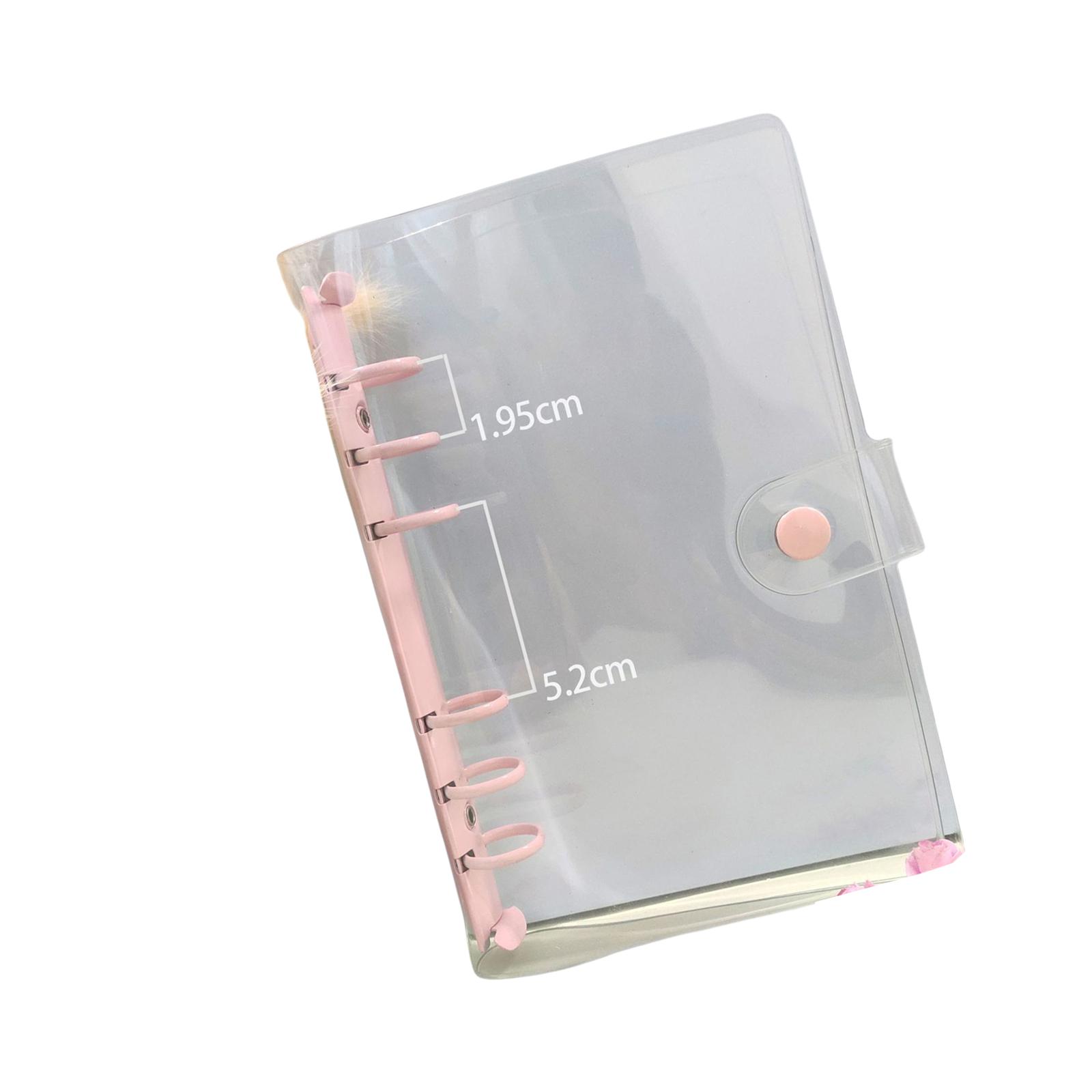 

Обложка для блокнота А6 на 6 кольцах, мягкая обложка, папка, застежка на кнопку, сменный блокнот-планировщик, школьные и офисные принадлежности C