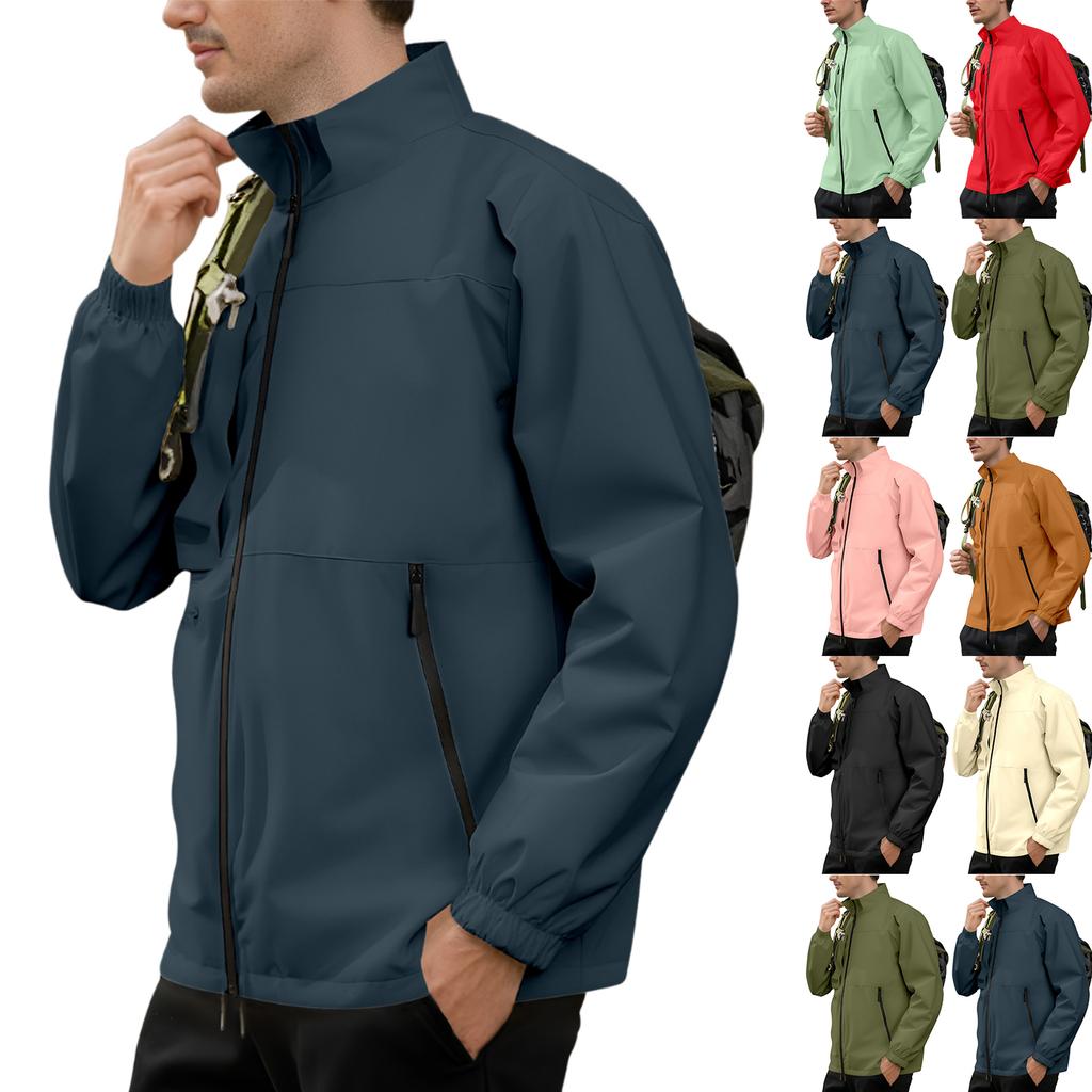 Men's Cycling Rain Jackets  Running Bike Windbreaker Lightweight  Jacket