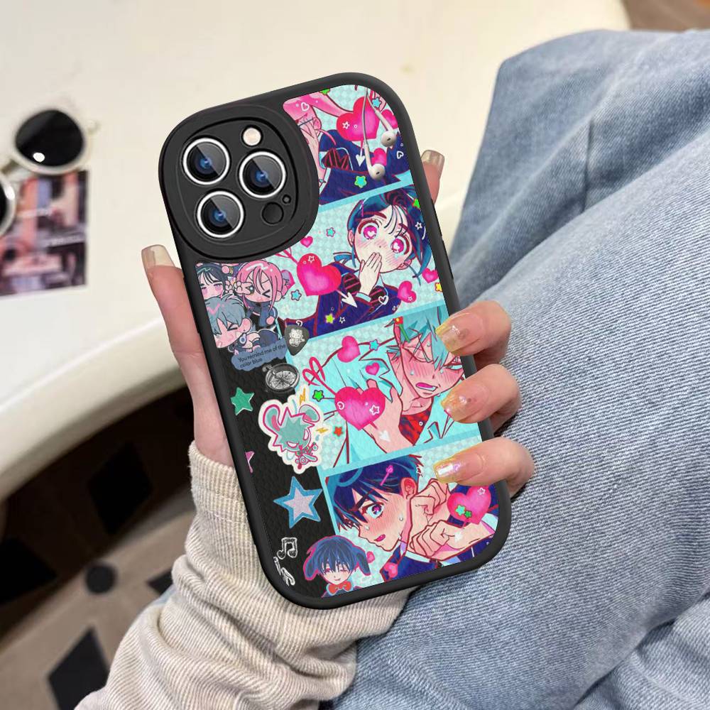 Cartoon Alien Stage Ivan Till Leather Phone Case For IPhone 16 15 14 17 Pro Max 11 12 Mini Plus Soft Shell