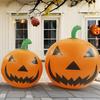 Halloween Inflatable Pumpkin Giant Lighted Blow Up Pumpkin Lantern for Archway Yard Lawn Indoor Outdoor Home Party Decor