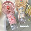 Upgraded Portable Misting Fan, Handheld Personal Mister Fan, Battery Operated Spray Water Mist Fan For Makeup, Travel, Outdoors
