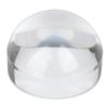 6x Magnifying Semicircular Acrylic Desktop for Christmas Gift Glass, Dome, Paperweight, Magnifier, Reading, Newspapers, Magazines, Maps,