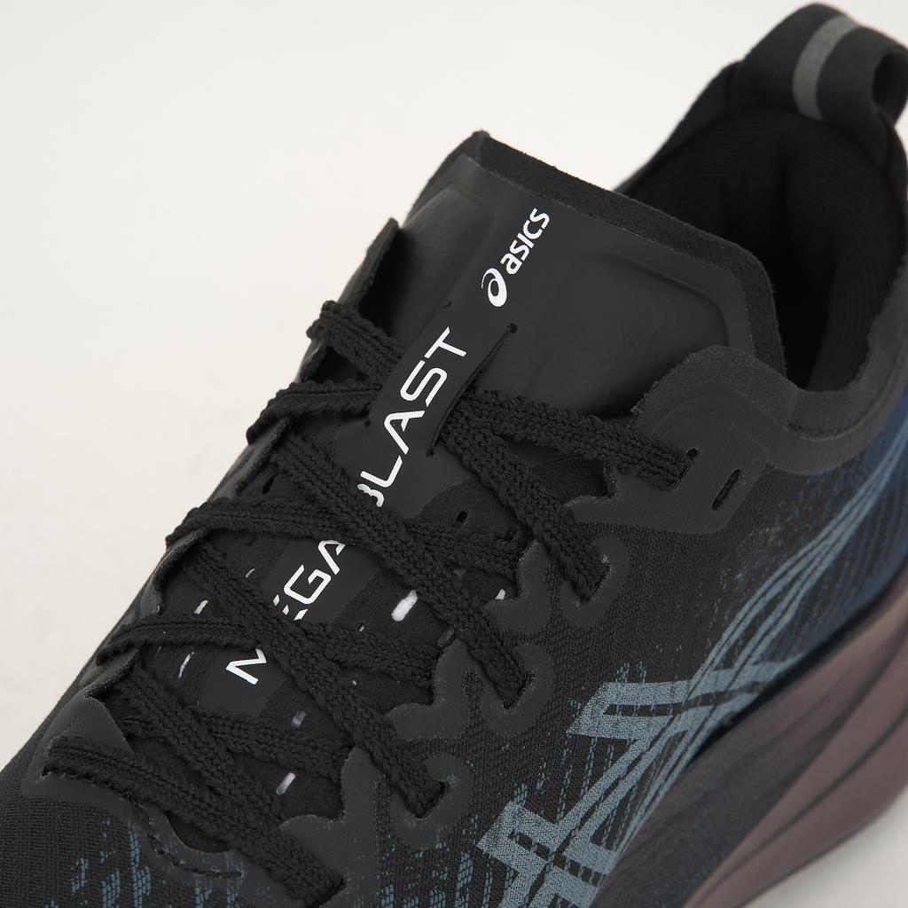Asics Megablast נוחות שרוכים אלסטיים סופג זעזועים נושמות ריבאונד נעלי ריצה סניקרס יוניסקס 1013A170-001