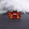 Cartoon Flame Colorful Brooch Creative Badge Accessory For Fashionable Outfits
