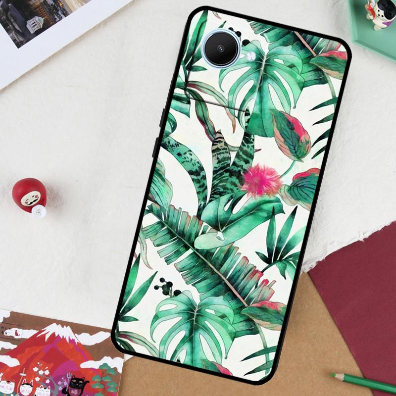 

Тропический Рай Гавайский Цветок Для Realme GT 7 Pro GT 6 5 6T 10 11 12 13 14 Pro Plus C61 C53 C51 C21Y C25S C75 C55 C67 Чехол Realme C53
