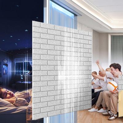 12Pcs Square Soundproof Wall Panel Self-Adhesive Sound Absorbing High Density Thick Acoustic Foam Panel Home Studio Noise Reduction Wall Panel