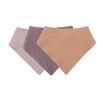 Baby Infant Cotton Bib Newborn Solid Color Triangle Scarf Feeding Saliva Towel Bandana Burp Cloth Boys Girls Gift 3/4/5pcs/Set
