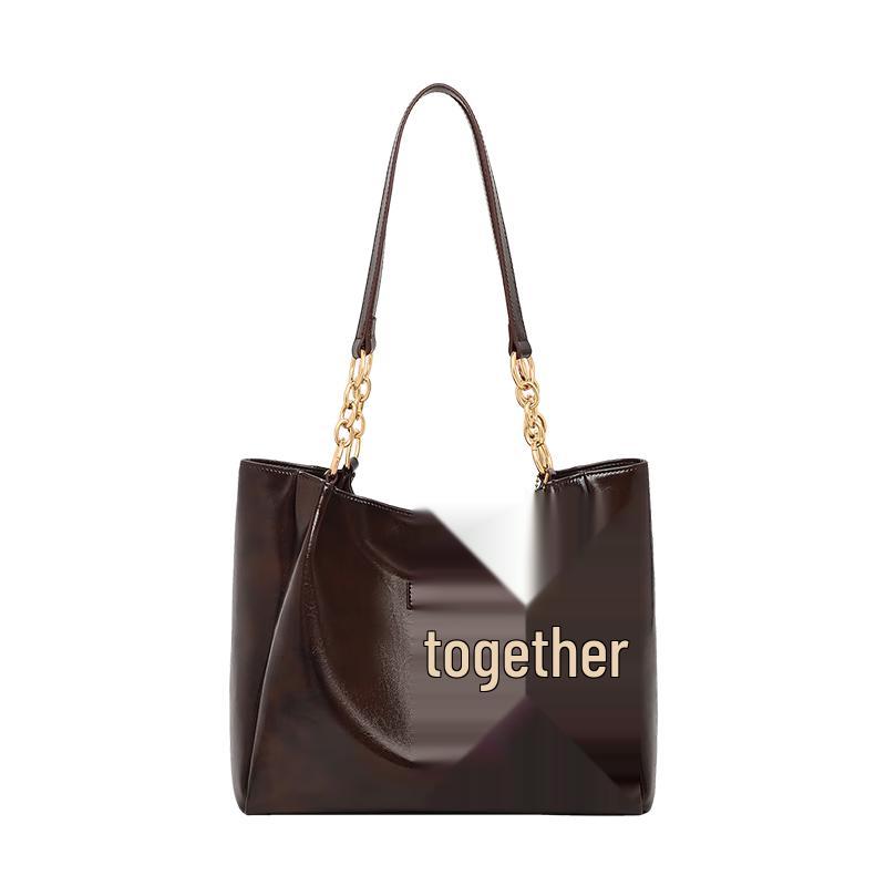 Aegean Sea Luxury Cowhide Women's Tote Bag