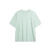 Li Ning Sports Life Collection Drop Shoulder Sleeve T Shirt Unisex Light Moss Blue AHSU319-4