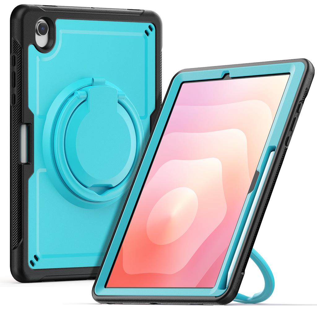 For Samsung Galaxy Tab S10 Lite Case Rotating Kickstand PC + TPU Shockproof Tablet Cover