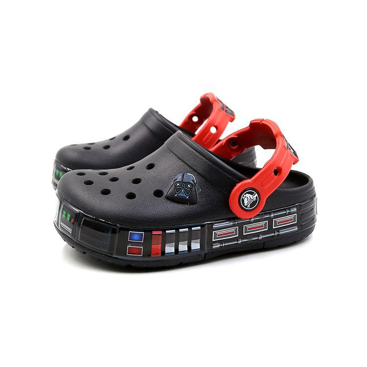 Crocs Fun Academy Black Knight Clogs Kids Footwear Red 205009-001