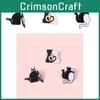 Artistic Cat Design Enamel Pin Durable Brooch For Trendy Unisex Animal Fashion